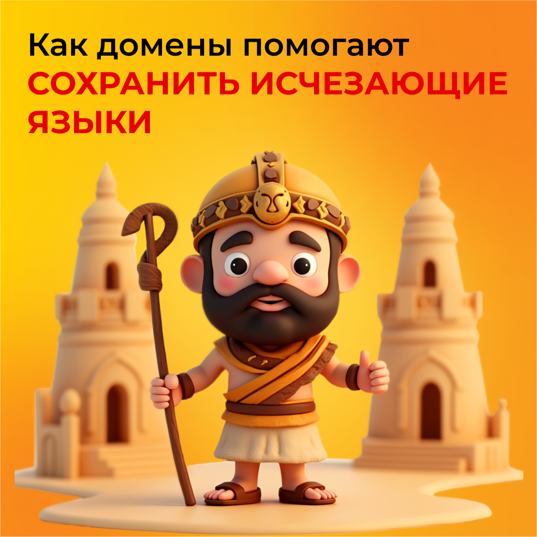Как домены помогают сохранить исчезающие языки