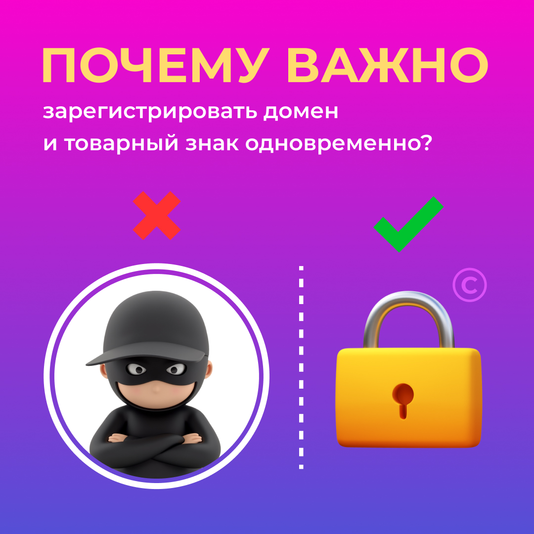 Почему важно зарегистрировать домен и товарный знак одновременно?