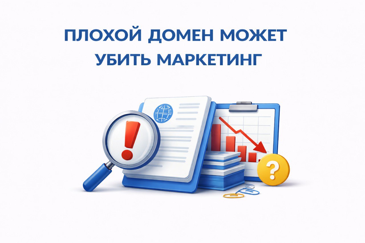 Плохой домен может убить маркетинг